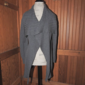 Eileen Fisher Gray Cotton Knit Sweater Size XS..C625